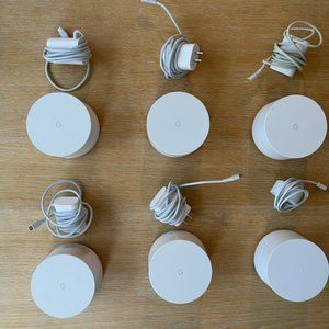 Google Mesh WiFi System - AC-1304 1 Port - 1200Mbps Wireless Router 6 pack